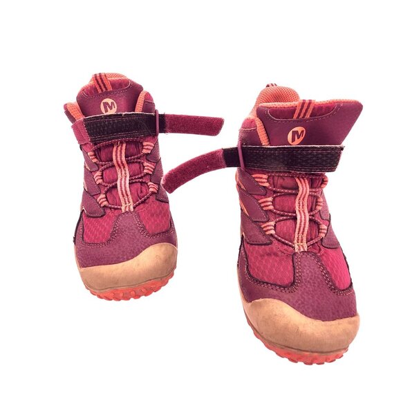 Merrell Chameleon MK159720 Berry Girls Hiking Shoes Waterproof Back to School - Picture 8 of 11